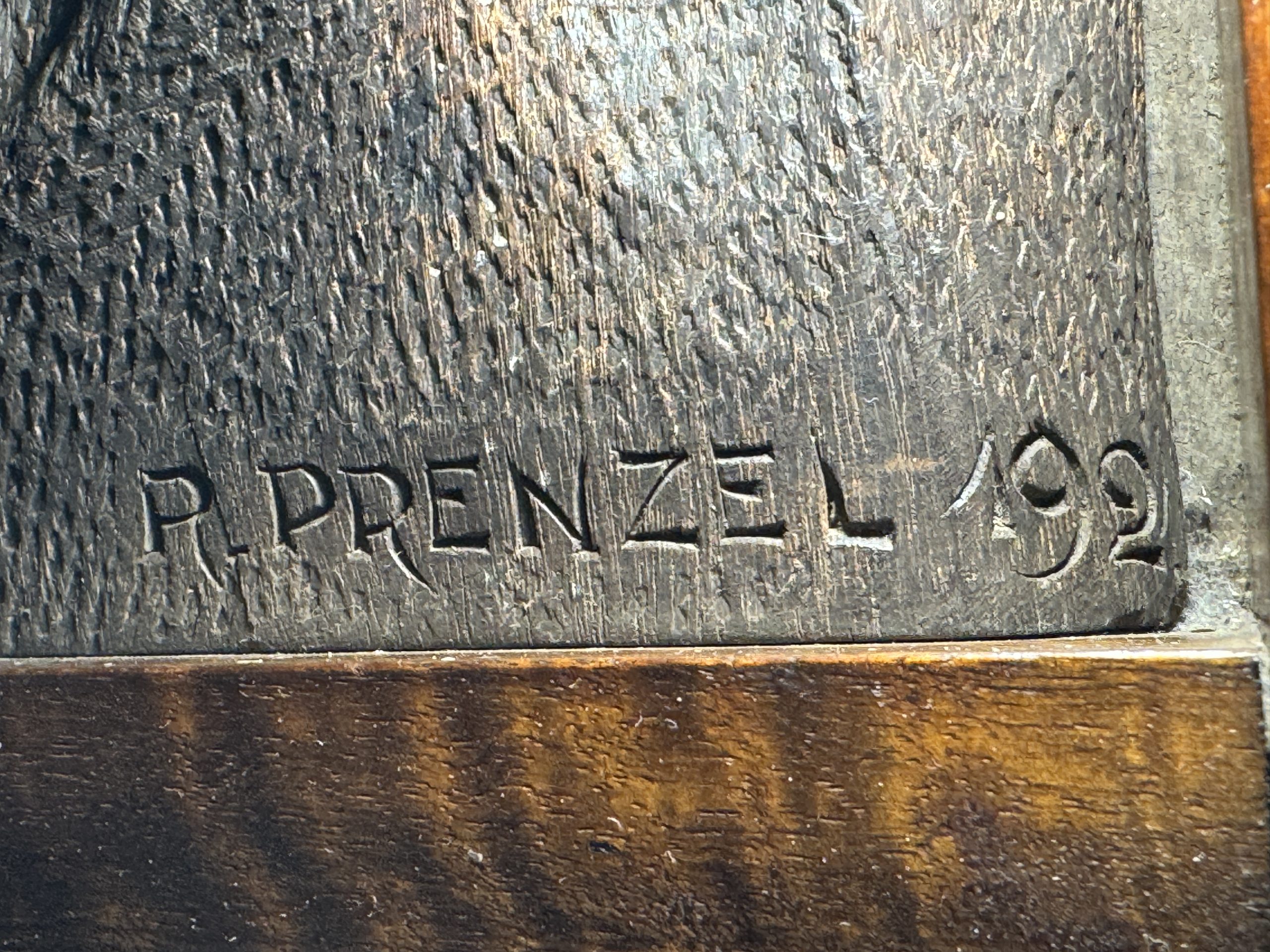 Robert Prenzel Signature 1921