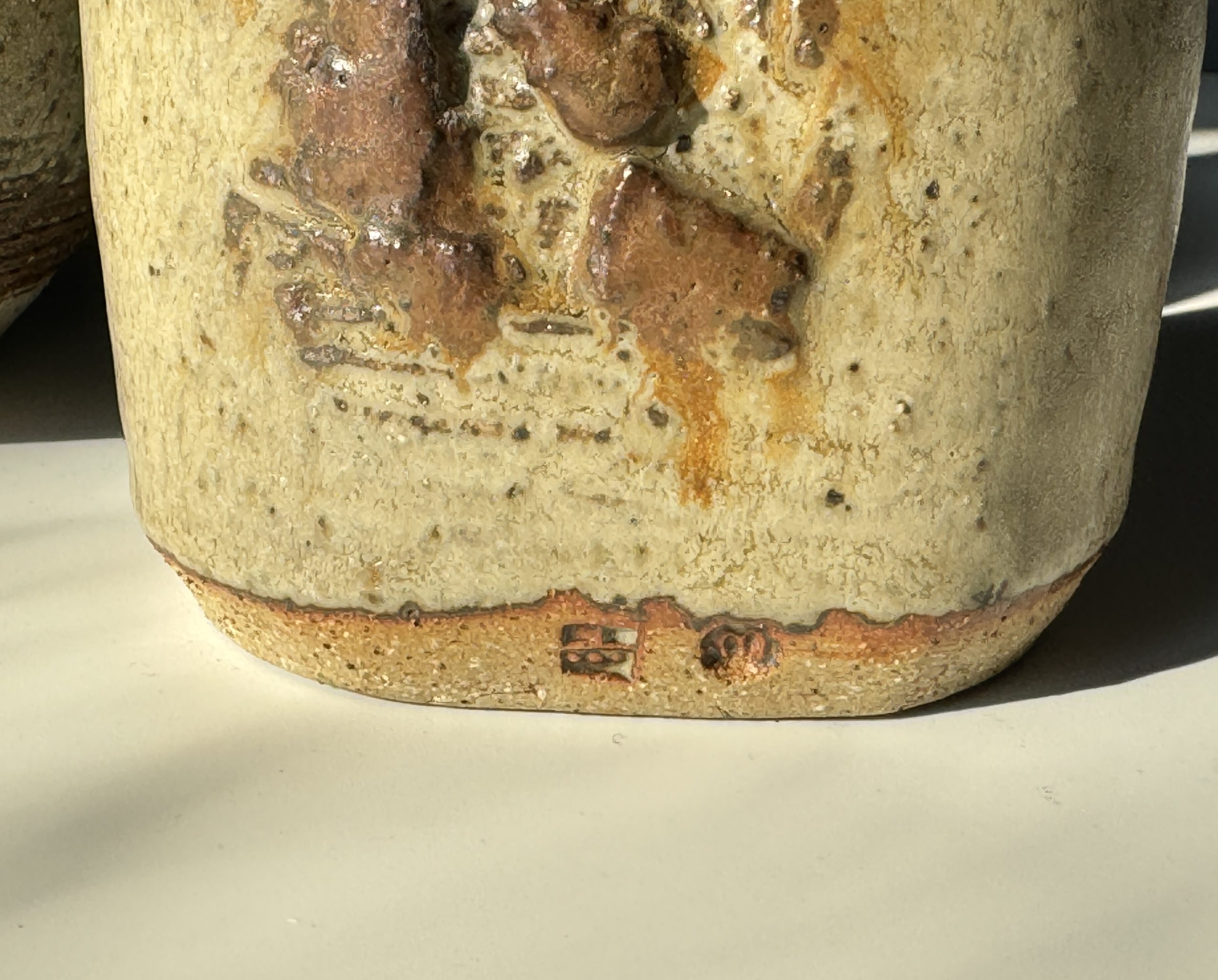 Ian Sprague stoneware — detail