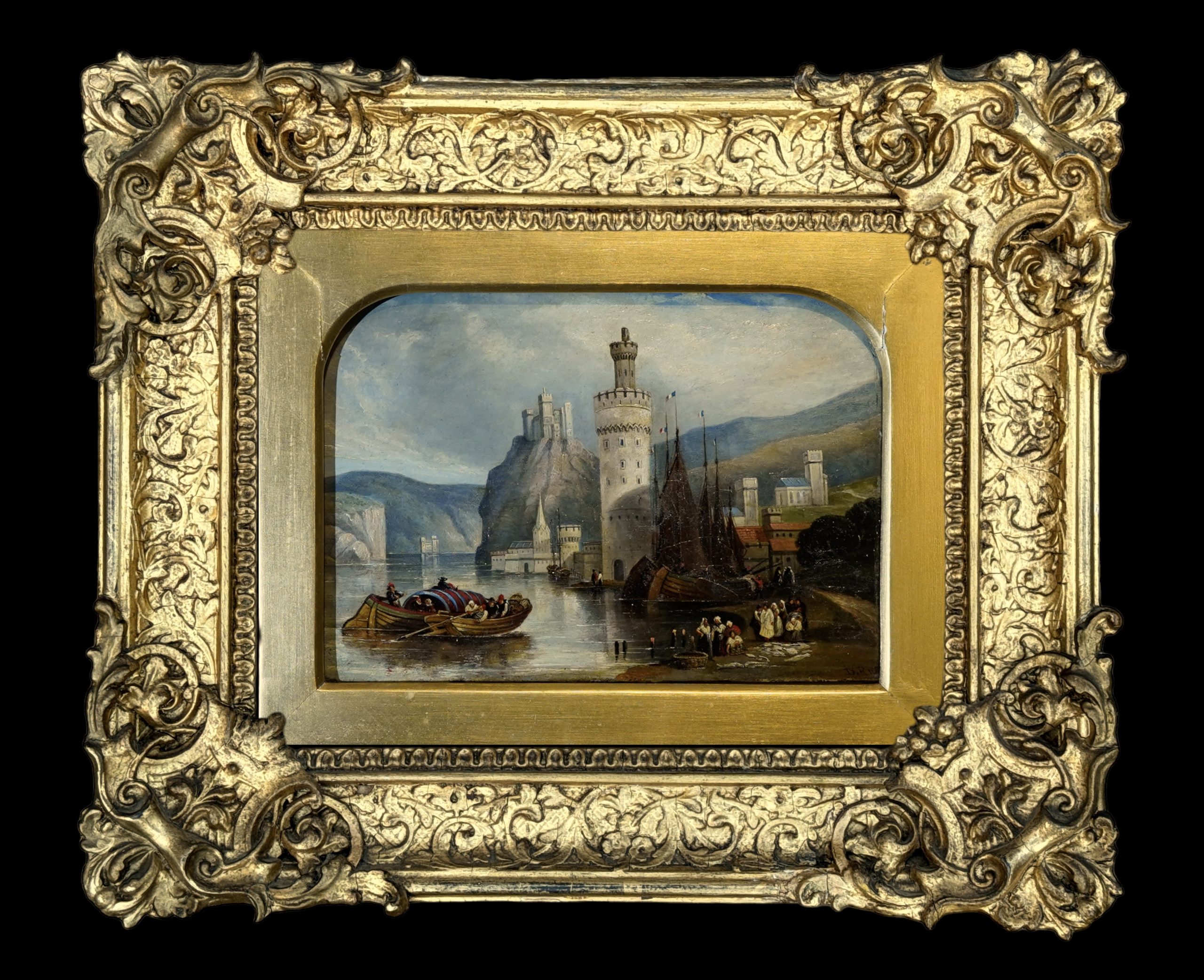 Important British Painting: David Roberts ‘Oberwesel’, 1829