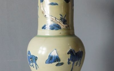 Kanxi Yen-Yen with ‘Eight Horses of Muwang’, Kanxi 1644-1722
