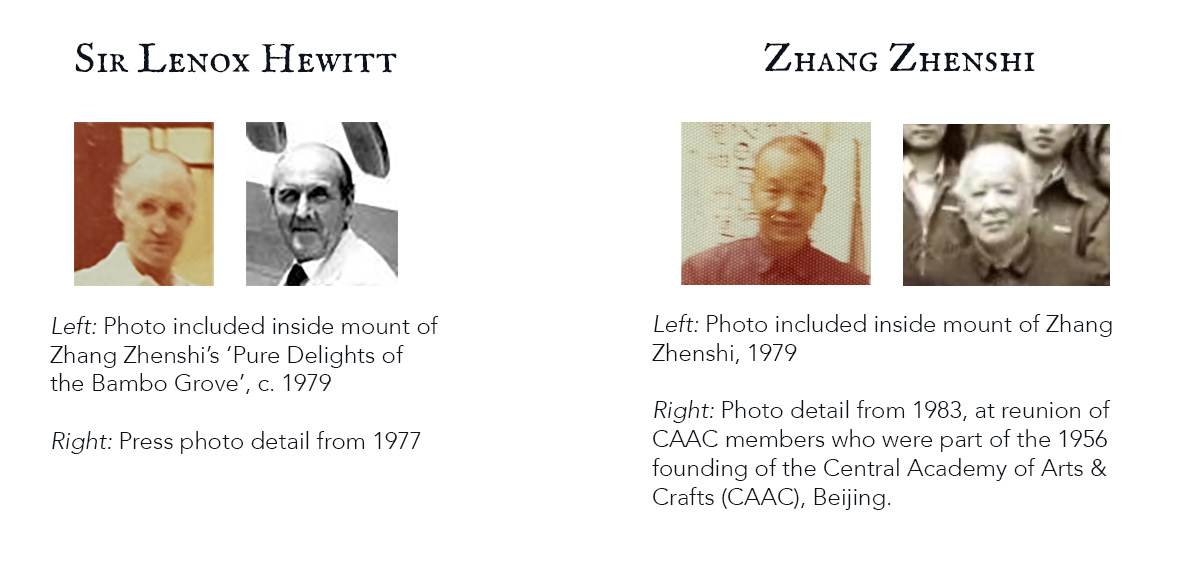 Zhang Zhenshi — comparative portraits and context