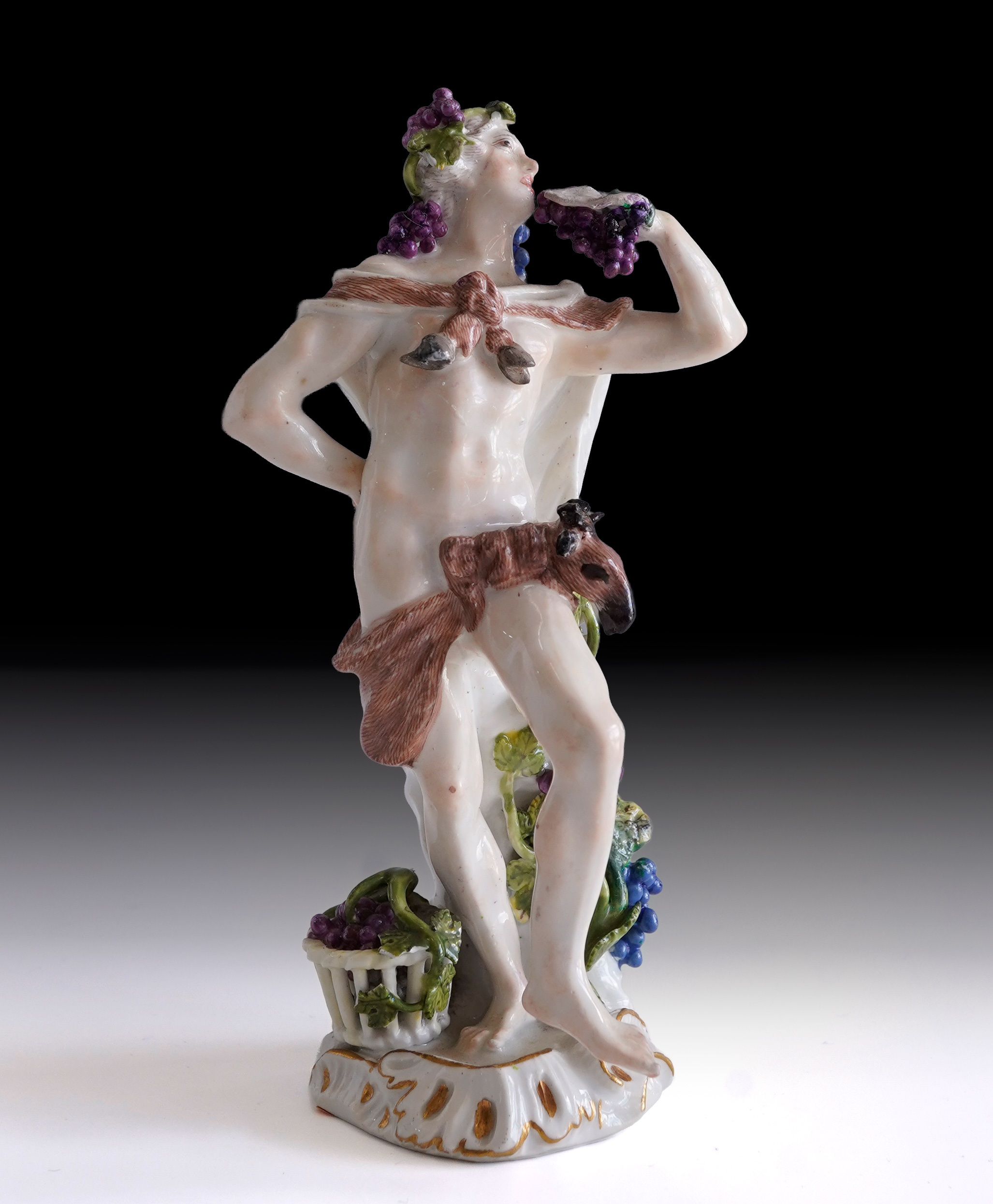 Meissen Rococo porcelain figure, c.1770