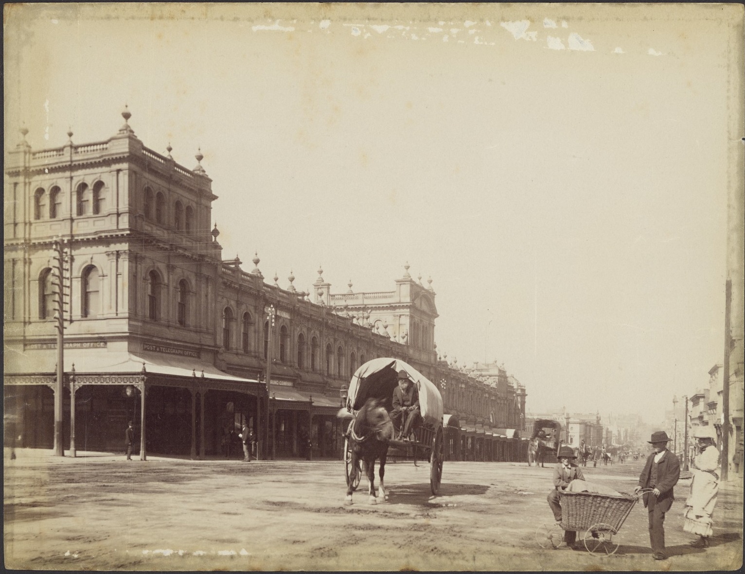 Eastern Market, Bourke Street East, Melbourne, c.1876–1894 — State Library Victoria