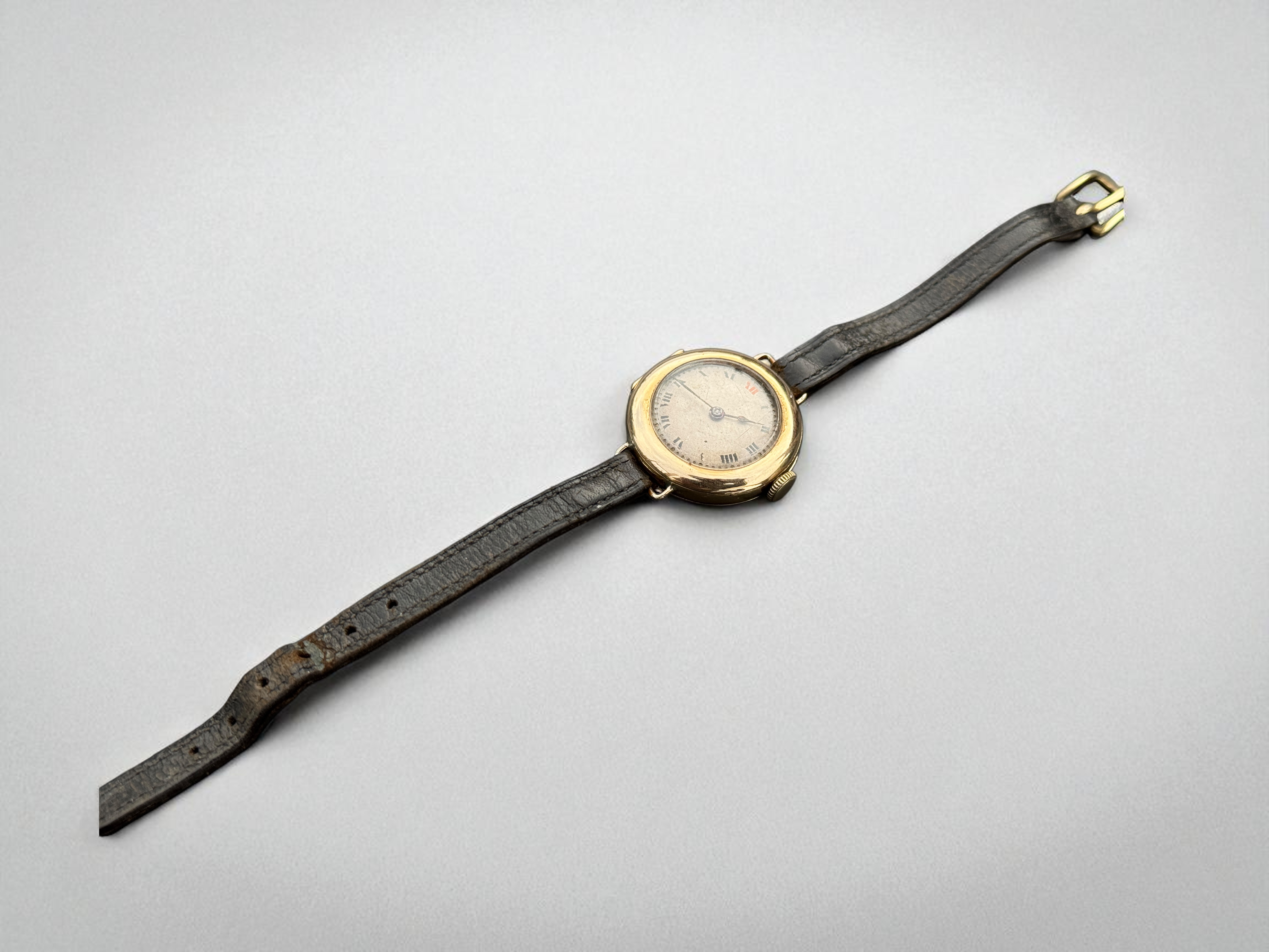 Gallipoli Rolex — gold trench watch, c.1915