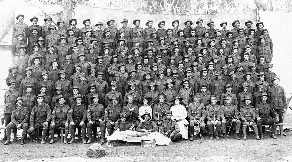 10th Battalion AIF, 1914 — Ford may be among these soldiers