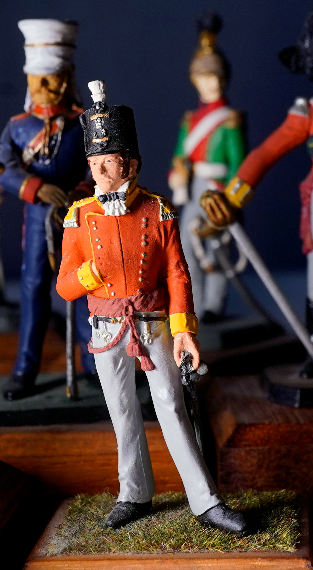 British Redcoat miniature soldier